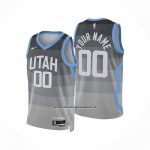 Maglia Utah Jazz Personalizzate Citta 2025-26 Grigio