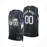 Maglia Utah Jazz Personalizzate Statement 2025-26 Nero