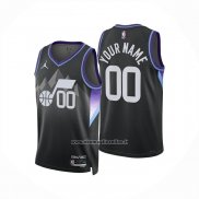 Maglia Utah Jazz Personalizzate Statement 2025-26 Nero