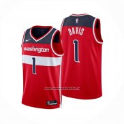 Maglia Washington Wizards Johnny Davis No 1 Icon 2024-25 Rosso
