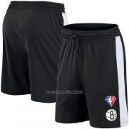 Pantaloncini Brooklyn Nets 75th Anniversary Nero