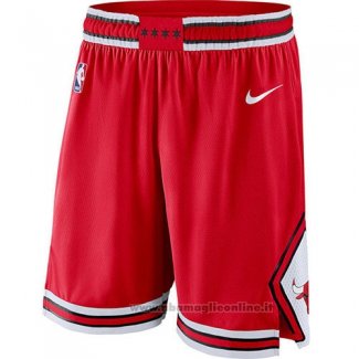 Pantaloncini Chicago Bulls 2017-18 Rosso