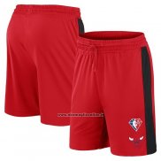 Pantaloncini Chicago Bulls 75th Anniversary Rosso