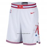 Pantaloncini Houston Rockets Citta 2025-26 Bianco