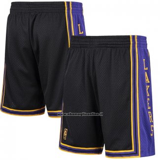 Pantaloncini Los Angeles Lakers Mitchell & Ness Nero