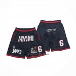 Pantaloncini Miami Heat Just Don Nero1  Pantaloncini Miami Heat Just Don Nero1