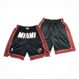 Pantaloncini Miami Heat Just Don Rosso Nero