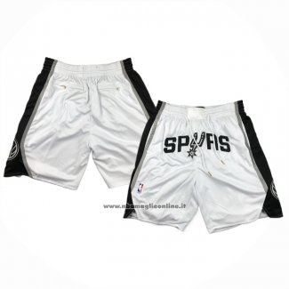 Pantaloncini San Antonio Spurs Just Don Bianco2