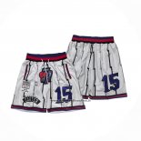 Pantaloncini Toronto Raptors Mitchell & Ness Hardwood Classics Bianco