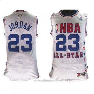 Maglia All Star 2003 Michael Jordan NO 23 Bianco