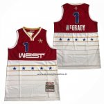 Maglia All Star 2006 Tracy Mcgrady No 1 Rosso Bianco