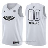 Maglia All Star 2018 New Orleans Pelicans Nike Personalizzate Bianco