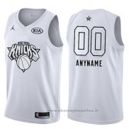 Maglia All Star 2018 New York Knicks Nike Personalizzate Bianco