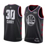 Maglia All Star 2019 Golden State Warriors Stephen Curry NO 30 Nero
