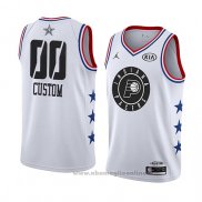 Maglia All Star 2019 Indiana Pacers Personalizzate Bianco