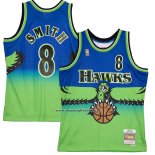 Maglia Atlanta Hawks Steve Smith #8 Mitchell & Ness 1996-97 Verde