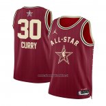 Maglia Bambino All Star 2024 Golden State Warriors Stephen Curry #30 Rosso