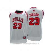 Maglia Bambino Chicago Bulls Michael Jordan NO 23 Bianco