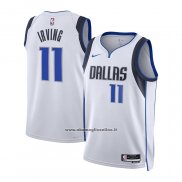 Maglia Bambino Dallas Mavericks Kyrie Irving #11 Association 2022-23 Bianco