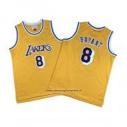 Maglia Bambino Los Angeles Lakers Kobe Bryant #8 Icon 2018-19 Giallo