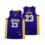 Maglia Bambino Los Angeles Lakers Lebron James No 23 Statement Viola2