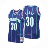 Maglia Charlotte Hornets Dell Curry No 30 Mitchell & Ness 1994-95 Blu