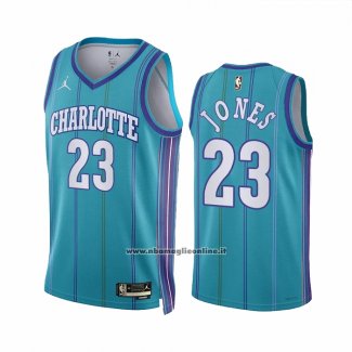 Maglia Charlotte Hornets Kai Jones #23 Classic 2023-24 Verde