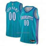 Maglia Charlotte Hornets Personalizzate Classic 2023-24 Verde