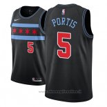 Maglia Chicago Bulls Bobby Portis NO 5 Citta 2018-19 Nero