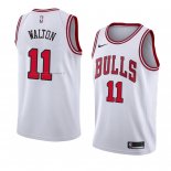 Maglia Chicago Bulls Derrick Walton NO 11 Association 2018 Bianco