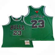 Maglia Chicago Bulls Michael Jordan #23 Throwback Verde