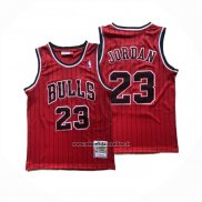 Maglia Chicago Bulls Michael Jordan No 23 Mitchell & Ness 1997-98 Rosso1