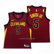 Maglia Cleveland Cavaliers Dennis Smith JR. #5 Icon 2018 Rosso