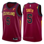 Maglia Cleveland Cavaliers J.r. Smith NO 5 Icon 2017-18 Rosso