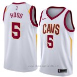 Maglia Cleveland Cavaliers Rodney Hood NO 5 Association 2018 Bianco