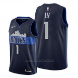 Maglia Dallas Mavericks Courtney Lee NO 1 Statement Blu