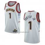 Maglia Denver Nuggets Michael Porter JR. #1 Citta 2022-23 Bianco