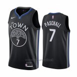 Maglia Golden State Warriors Eric Paschall NO 7 Citta Edition Nero