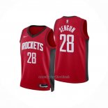 Maglia Houston Rockets Alperen Sengun No 28 Icon 2025-26 Rosso