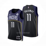 Maglia Indiana Pacers Langston Galloway #11 Citta 2022-23 Blu