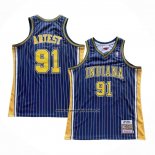 Maglia Indiana Pacers Ron Artest #91 Mitchell & Ness 2003-04 Blu