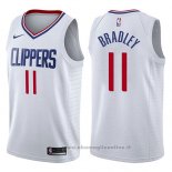 Maglia Los Angeles Clippers Avery Bradley NO 11 Association 2017-18 Bianco