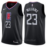 Maglia Los Angeles Clippers Lou Williams NO 23 Statement 2018-19 Nero