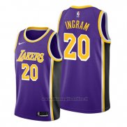Maglia Los Angeles Lakers Andre Ingram NO 20 Statement Viola