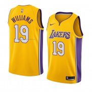 Maglia Los Angeles Lakers Johnathan Williams NO 19 Icon 2018 Or