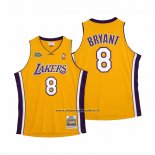 Maglia Los Angeles Lakers Kobe Bryant #8 Icon 1999-00 Finals Bound Giallo