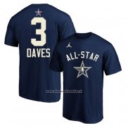 Maglia Manica Corta All Star 2024 Anthony Davis Blu