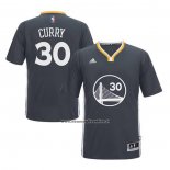 Maglia Manica Corta Golden State Warriors Stephen Curry No 30 Nero