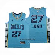 Maglia Memphis Grizzlies Cameron Boozer No 27 Statement 2026-27 Blu