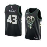 Maglia Milwaukee Bucks Brandon Mccoy NO 43 Statement 2018 Nero